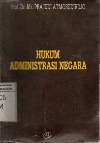 Hukum Administrasi Negara