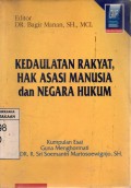 Kedaulatan Rakyat, Hak Asasi Manusia dan Negara Hukum