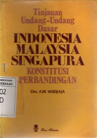 Tinjauan Undang-Undang Dasar Indonesia - Malaysia - Singapura : Konstitusi Perbandingan