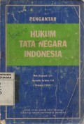 Pengantar Hukum Tata Usaha Negara Indonesia