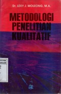 Metodologi Penelitian Kualitatif