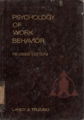 Psycology of Work Behavior