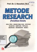 Metode Research (Penelitian Ilmiah)