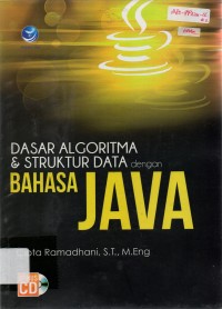 Dasar Algoritma dan Struktur Data dengan Bahasa JAVA