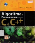 Algoritma & Pemrograman Menggunakan C dan C++