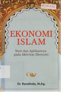 Ekonomi Islam: Teori dan Aplikasinya pada Aktivitas Ekonomi