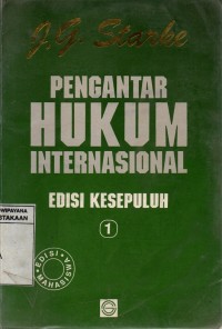 Pengantar Hukum Internasional (Edisi Kesepuluh)