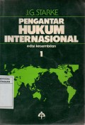 Pengantar Hukum Internasional 1 (Edisi kesembilan)