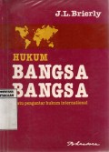 Hukum Bangsa-bangsa: Suatu Pengantar Hukum Internasional