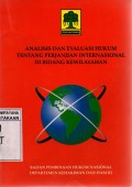 Analisis dan Evaluasi Hukum tentang Perjanjian Internasional di Bidang Kewilayahan