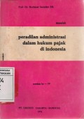 Masalah Peradilan Administrasi dalam Hukum Pajak di Indonesia