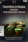 Transportasi di Perairan Berdasarkan Undang-undang Nomor 17 Tahun 2008