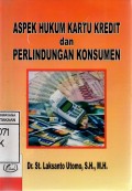 Aspek Hukum Kartu Kredit dan Perlindungan Konsumen