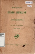 Pengantar Ilmu Hukum