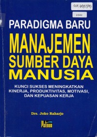 Paradigma Baru Manajemen Sumber Daya Manusia