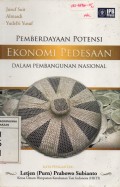 Pemberdayaan Potensi Ekonomi Pedesaan Dalam Pembangunan Nasional