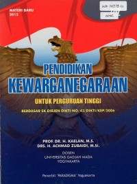 Pendidikan Kewarganegaraan