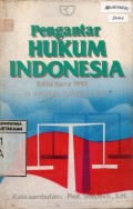 Pengantar Hukum Indonesia