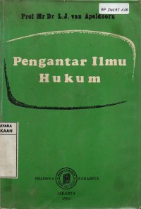 Pengantar Ilmu Hukum