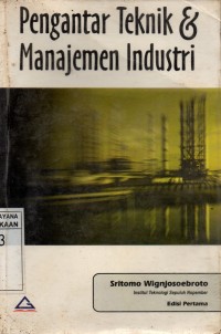 Pengantar Teknik dan Manajemen Industri