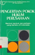 Pengertian Pokok Hukum Perusahaan