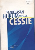 Penjelasan Hukum tentang Cessie