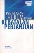 Penjelasan Hukum tentang Kebatalan Perjanjian