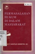 Permasalahan Hukum di dalam Masyarakat