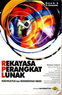 REKAYASA PERANGKAT LUNAK; Terstruktur dan berorientasi objek cet. 3