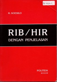 RIB/HIR DENGAN PENJELASAN