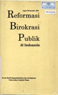 Reformasi Birokrasi Publik di Indonesia