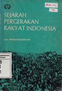 Sejarah Pergerakan Rakyat Indonesia