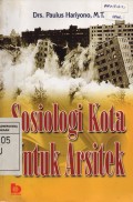 Sosiologi Kota Untik Arsitektur