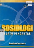 Sosiologi Suatu Pengantar