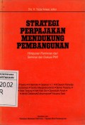 Strategi Perpajakan Mendukung Pembangunan