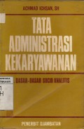 Tata Administrasi Kekaryawanan 1