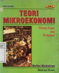 Teori Mikroekonomi : Prinsip Dasar dan Perluasan