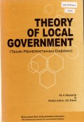 Theory of Local Government (Teori Pemerintahan Daerah)