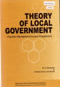 Theory of Local Government (Teori Pemerintahan Daerah)