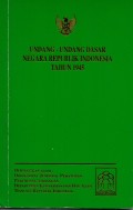 Undang-Undang Dasar Negara Republik Indonesia Tahun 1975