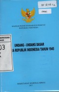 Undang-undang Dasar Negara Republik Indonesia Tahun 1945