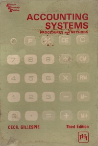 Accounting Systems: Procedures And Methods