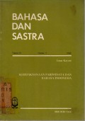 Bahasa dan Sastra