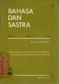 Bahasa dan Sastra