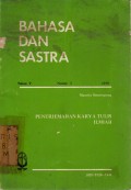 Bahasa dan Sastra