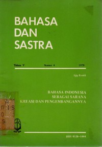 Bahasa dan Sastra