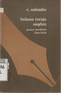 Bahasa Toraja Saqdan: Proses Morfemis Kata Kerja