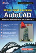 Belajar Cepat & Lengkap AutoCAD