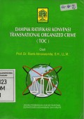 Dampak Ratifikasi Konvensi Transnational Organized Crime (TOC)