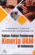 Faktor-Faktor Pendorong Kinerja UKM di Indonesia